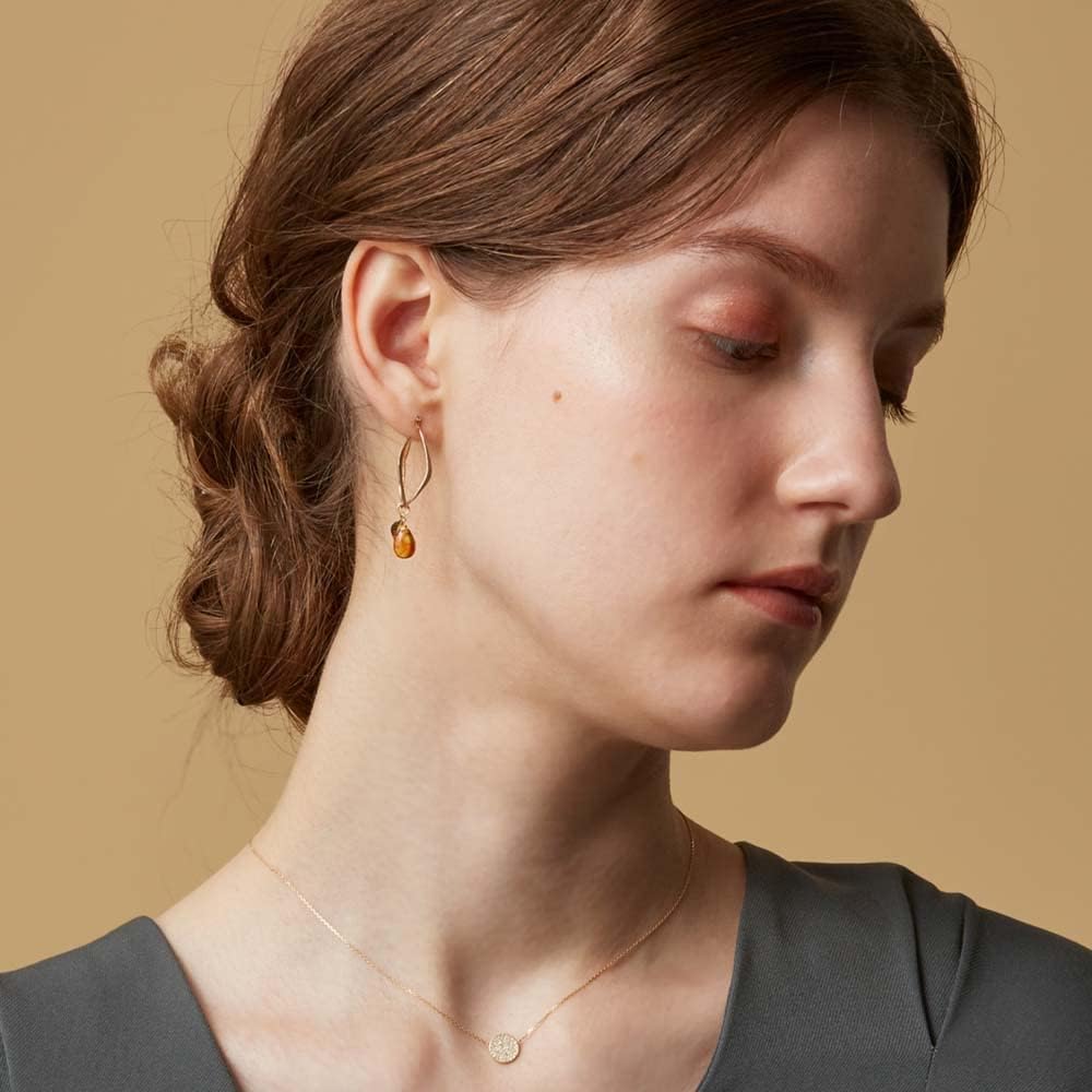 アガット agete K10 ピアス アンバー K10アンバーリング｜リング